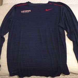 UConn volleyball blue long sleeve